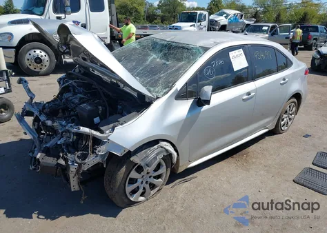 2020 Toyota Corolla Le из США, поврежденный, VIN JTDEPRAE6LJ099342